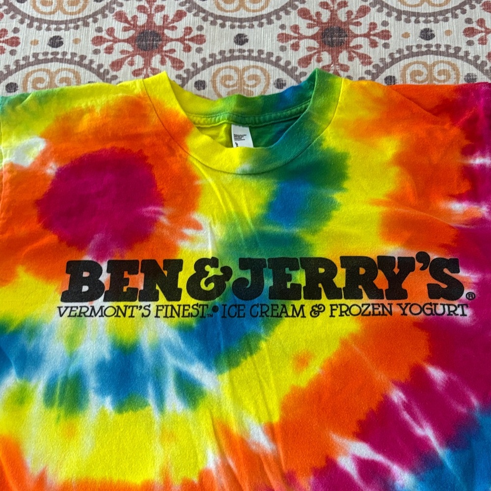 American Apparel Ladies/Men’s Multicolor Tie-Dye Short Sleeve Tee-M - Picture 2 of 6